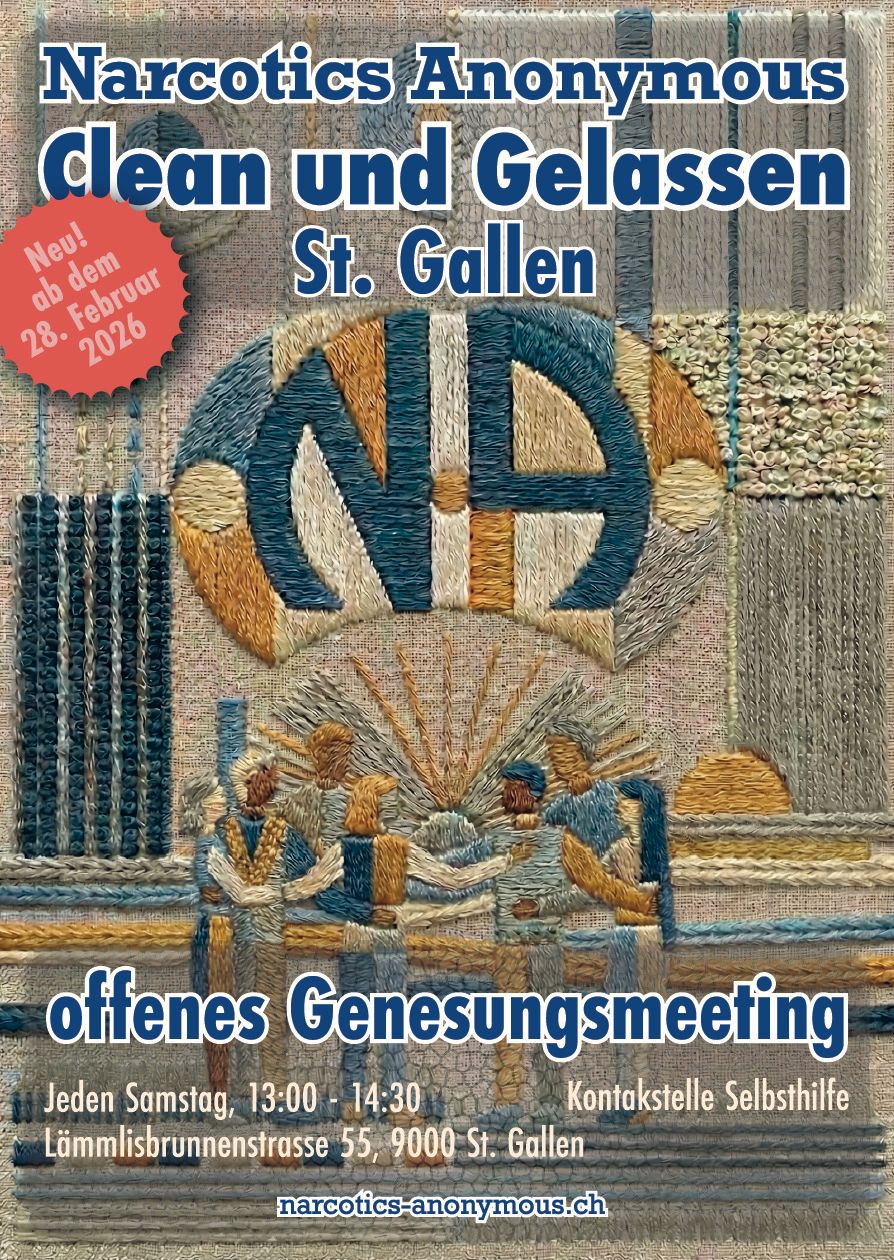 Eröffnungsmeeting NA Gruppe Clean und Gelassen